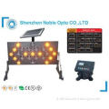 25 Amber Lamps Traffic Arrow Board 13 Flashing Modes CE / R